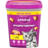 Whiskas Knuspertaschen Box Huhn & K&auml;se