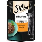 Sheba Delicacy in Jelly - Turkey, Pouch