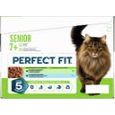 Senior 7+ Wet Cat Food Pouches in Sauce, 12 x 85 g - Turkey & Carrot, Ocean Fish & Vegetables