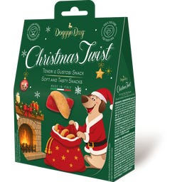 DoggyeBag Christmas Twist - Soft Snacks - 90 g