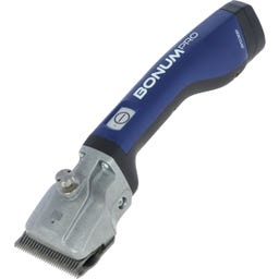 Akkuschermaschine Bonum Pro Pferd inkl. 2 Akkus - blau