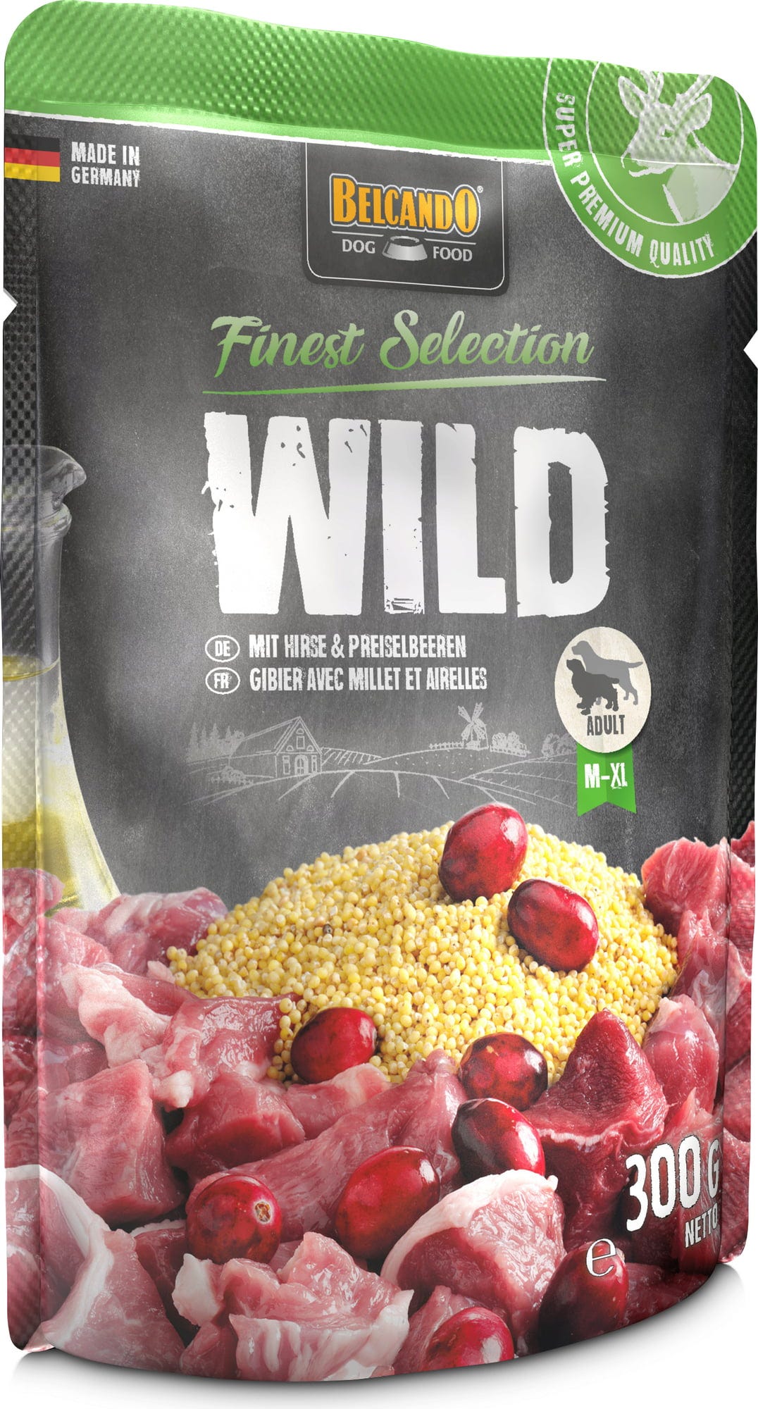 Belcando® Wild mit Hirse und Preiselbeeren - 300 g