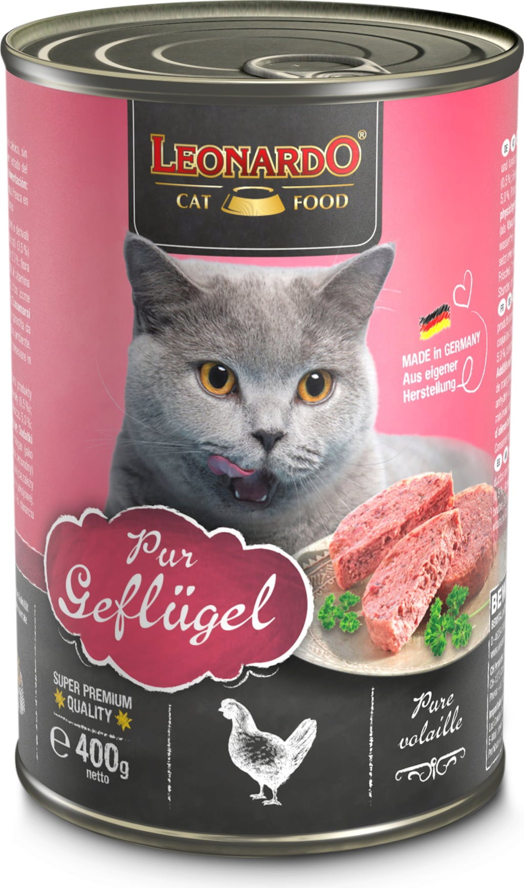 Leonardo Geflügel pur - 400 g