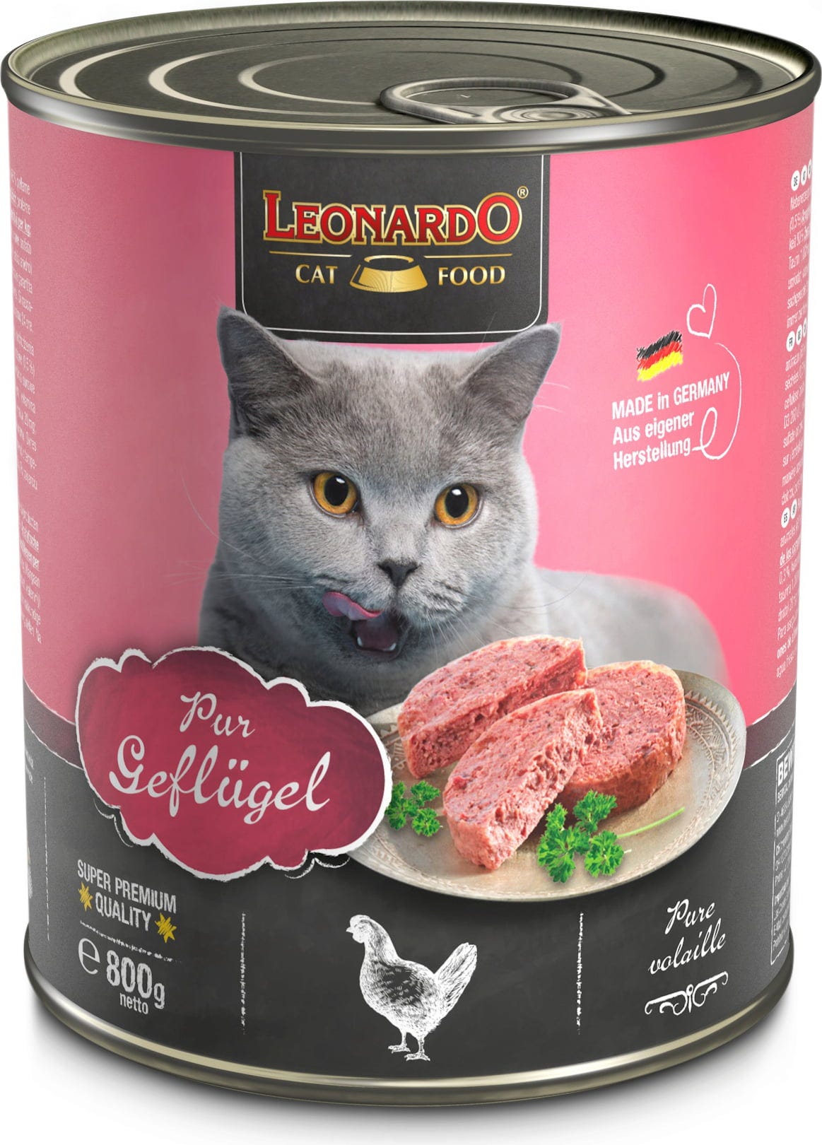 Leonardo Geflügel pur - 800 g