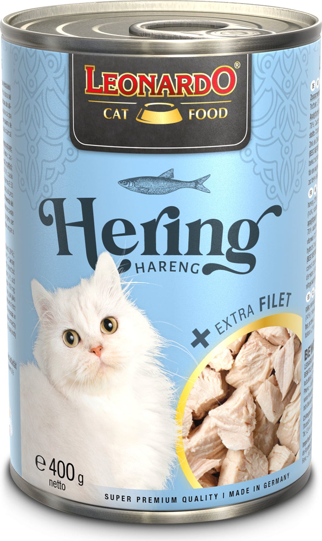 Leonardo Hering mit extra Filetstückchen - 400 g