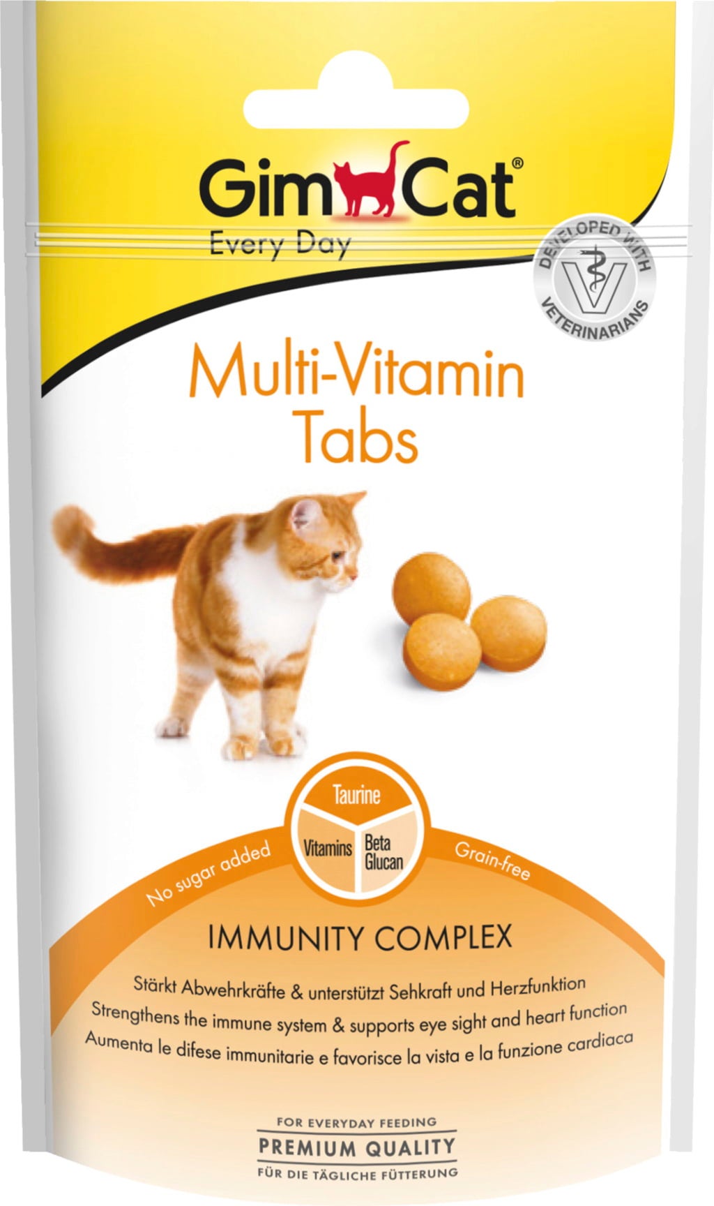GimCat Multi-Vitamin Tabs - 40 g