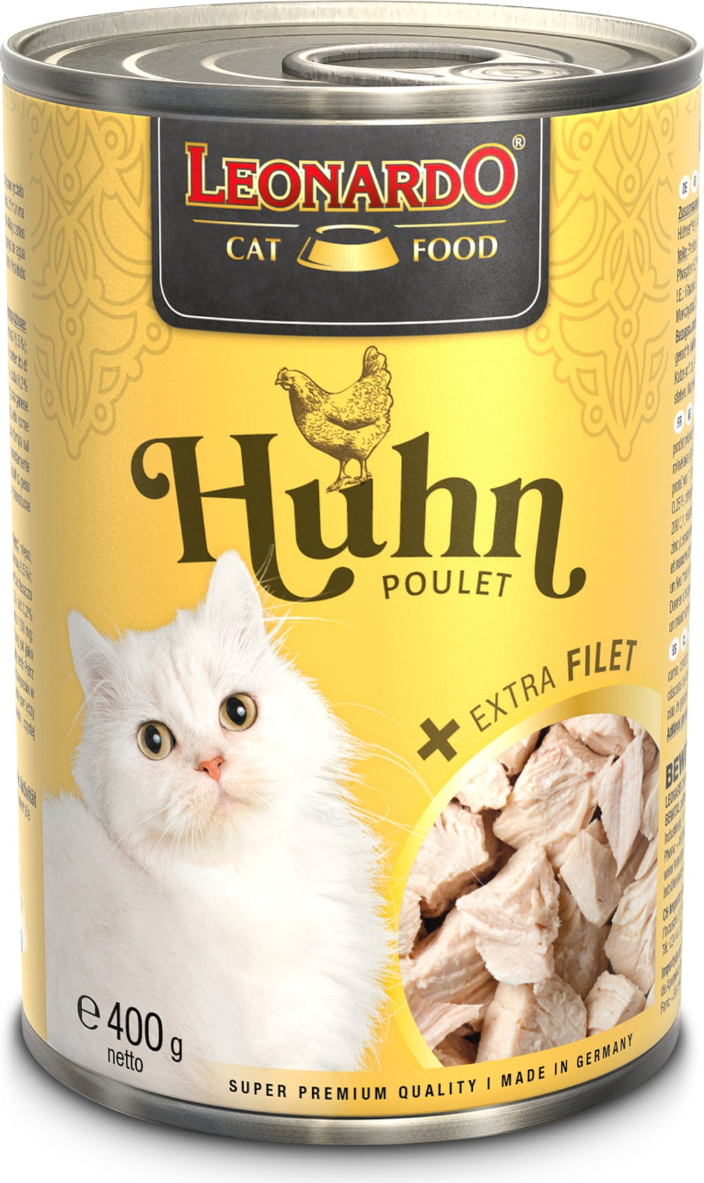 Leonardo Huhn mit extra Filetstückchen - 400 g