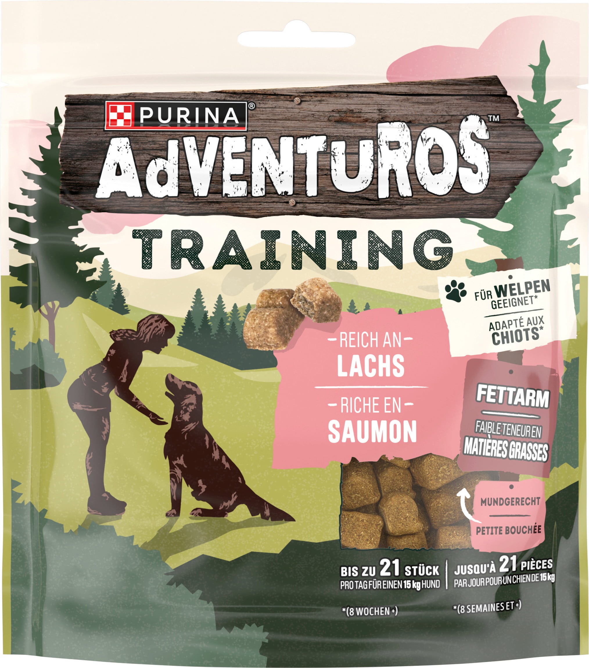 Adventuros Training Reich an Lachs - 115 g