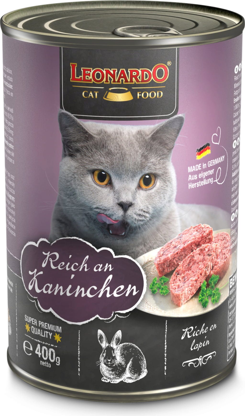 Leonardo Reich an Kaninchen - 400 g