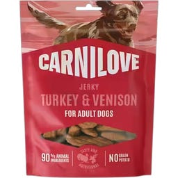 Carnilove Dog Jerky Truthahn+Wild - 100 g