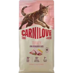 Trockenfutter Katze True Fresh Turkey sterilised - 6.000 g