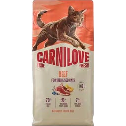 Trockenfutter Katze True Fresh Beef sterilised - 400 g