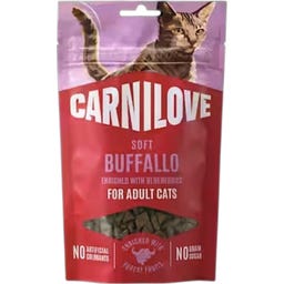 Carnilove Soft-Snack Katze Büffel+Blaubeeren - 50 g