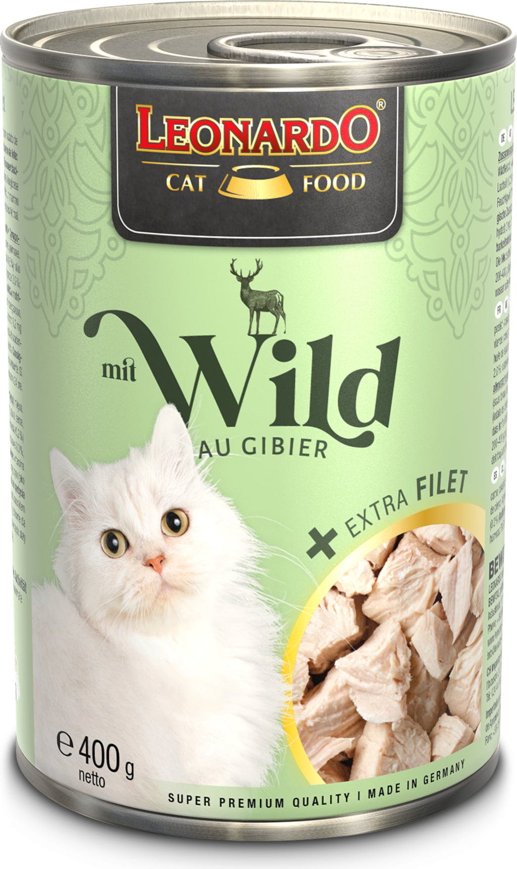 Leonardo Wild mit extra Filetstückchen - 400 g