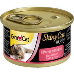 GimCat ShinyCat in Jelly Hühnchen mit Krebsen - 70 g