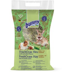 bunny FrischGras Heu Gurke & rote Kornblume - 500 g