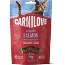 Katzensnack Crunchy Snack Lachs+Katzenminze - 50 g