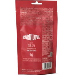 Carnilove Soft-Snack Katze Truthahn+Katzenminze - 50 g