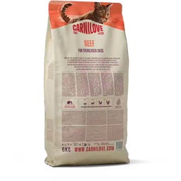 Trockenfutter Katze True Fresh Beef sterilised - 400 g