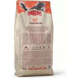 Trockenfutter Katze True Fresh Beef Large Breeds - 400 g
