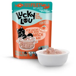 Extra Food Pouch - Tonijn met Zalm in Bouillon - 70 g