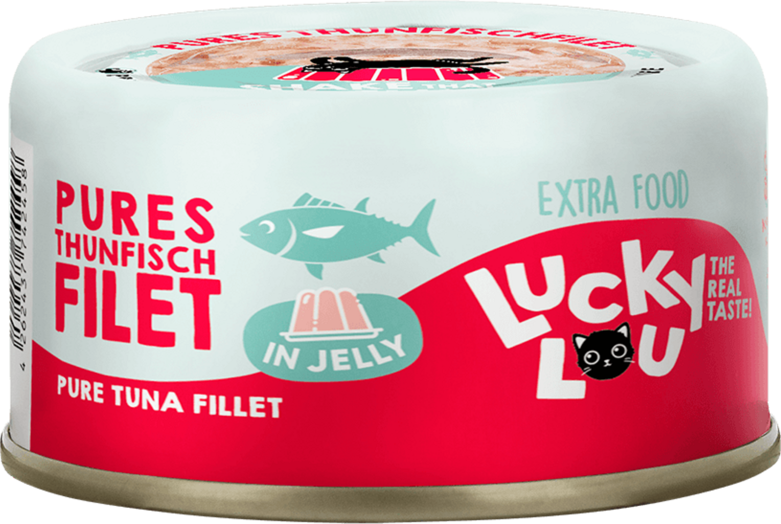 Lucky Lou Extra Food Thunfischfilet in Jelly - 70 g