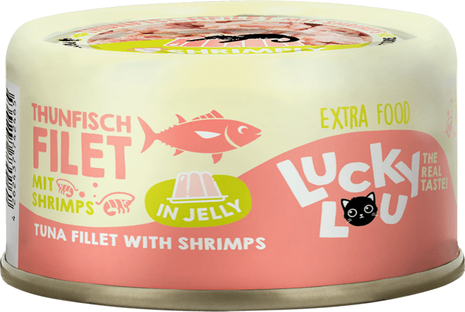 Lucky Lou Extra Food Thunfisch & Shrimps in Jelly - 70 g