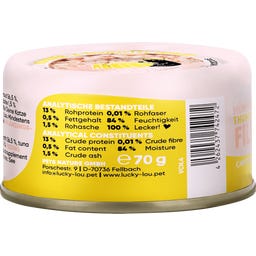 Lucky Lou Extra Food Tonijn & Kip in Jelly - 70 g