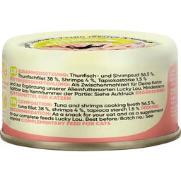 Lucky Lou Extra Food - Tonijn en Garnalen in Jelly - 70 g