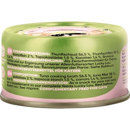 Extra Food - Tonijn & Groenten in Bouillon - 70 g