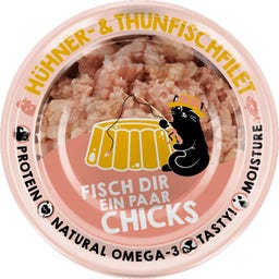 Lucky Lou Extra Food Tonijn & Kip in Jelly - 70 g