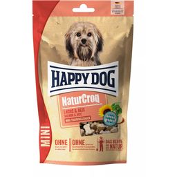 Happy Dog NaturCroq Mini Snack - Salmone e Riso - 100 g