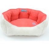ThermoSwitch ANDROS Hundebett koralle/creme