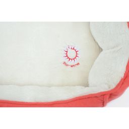 ThermoSwitch ANDROS Hundebett koralle/creme - L