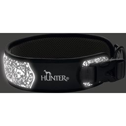 Hunter Collare Divo Reflect - Nero-Grigio - 25-35/S