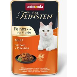 Animonda Vom Feinsten Adult - Kacsa és pulykafilé - 85 g