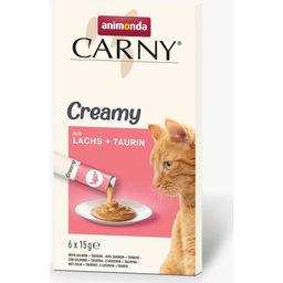 Animonda Carny Creamy Lachs und Taurin 6x15g - 90 g