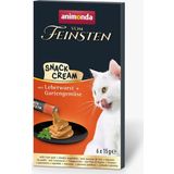 Vom Feinsten Snack Cream - prigrizek za odrasle mačke, jetrna klobasa in zelenjava