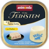 Vom Feinsten Adult Schale Panna Cotta mit Huhn