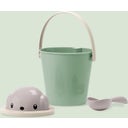 United Pets Crock – szárazeledel tároló (kutya) - Szürke/zöld