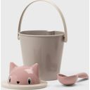Crick - Container für Trockenfutter (Katzen) - pink/grau