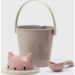 Crick - Container für Trockenfutter (Katzen) - pink/grau