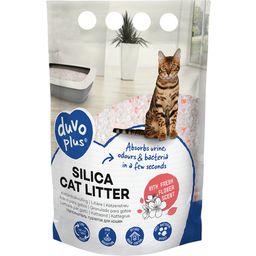 Premium Silica - Lettiera per Gatti, Profumo di Fiori - 5 L