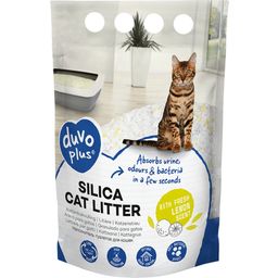 Duvoplus Premium Silica Katzenstreu Zitronenduft - 5 l