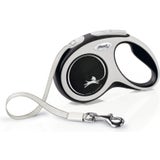 Guinzaglio a Fettuccia - New Comfort Nero S da 5 m