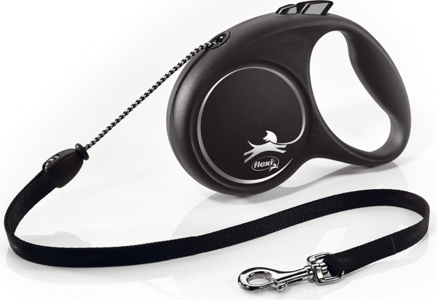 Flexi Black Design Seil Schwarz M 5 m