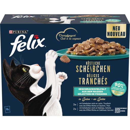 Köstliche Scheibchen Geschmacksvielfalt aus dem Wasser 10x80g