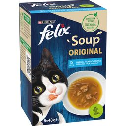 Felix Soup nedvestáp 6x48g - Halas válogatás