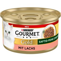 Gourmet Gold Saftig-Feine Streifen mit Lachs