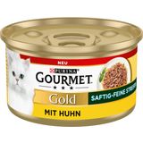 Gourmet Gold Saftig-Feine Streifen mit Huhn